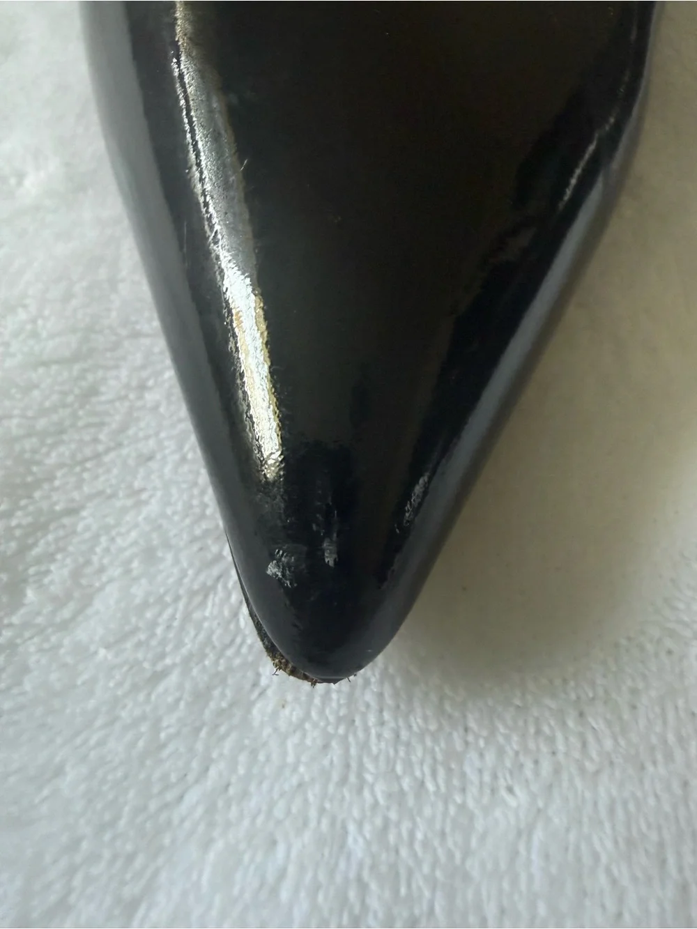 kate spade Black Patent Pointed-Toe Pumps